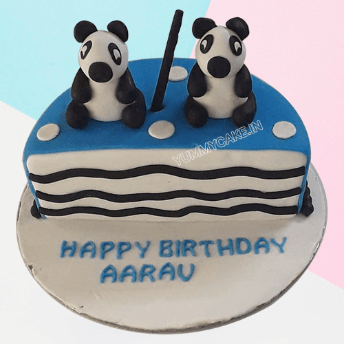 half year birthday cake for baby boy