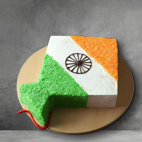 Kite Theme Patriotic Cake