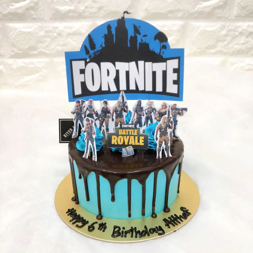 fortnite birthday cake