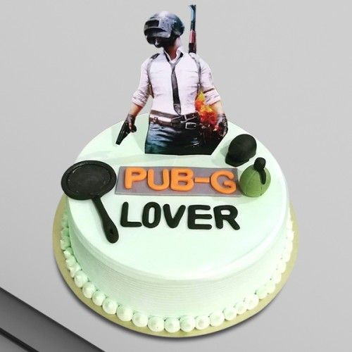 pubg theme cake