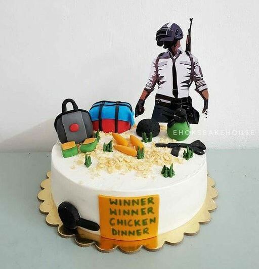 winner winner chicken dinner pubg cake