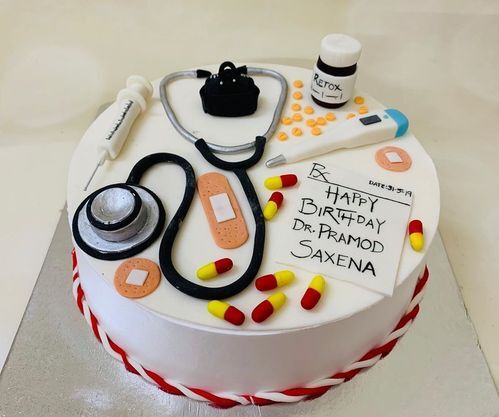 dr birthday cake
