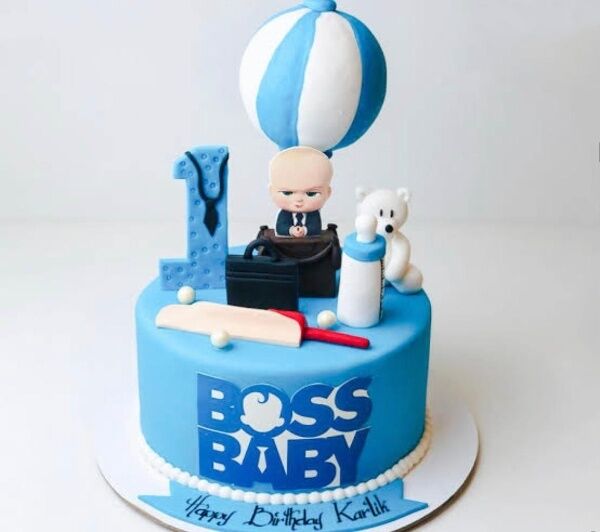 boss baby cake