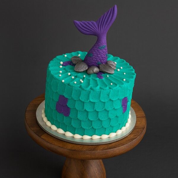Sea Queen Tail Cake