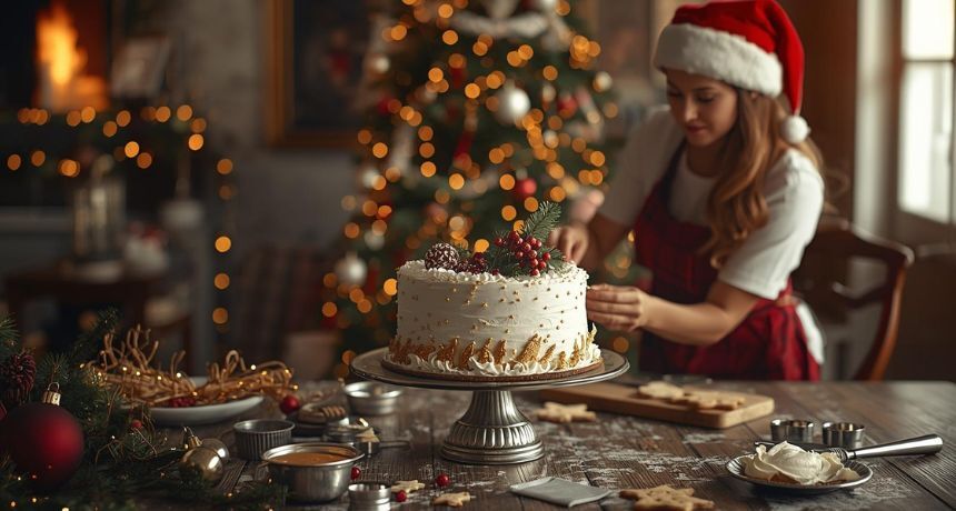 How to Decorate a Christmas Cake: Easy Ideas, Icing Tips & Modern Themes