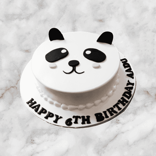 peppy panda cake