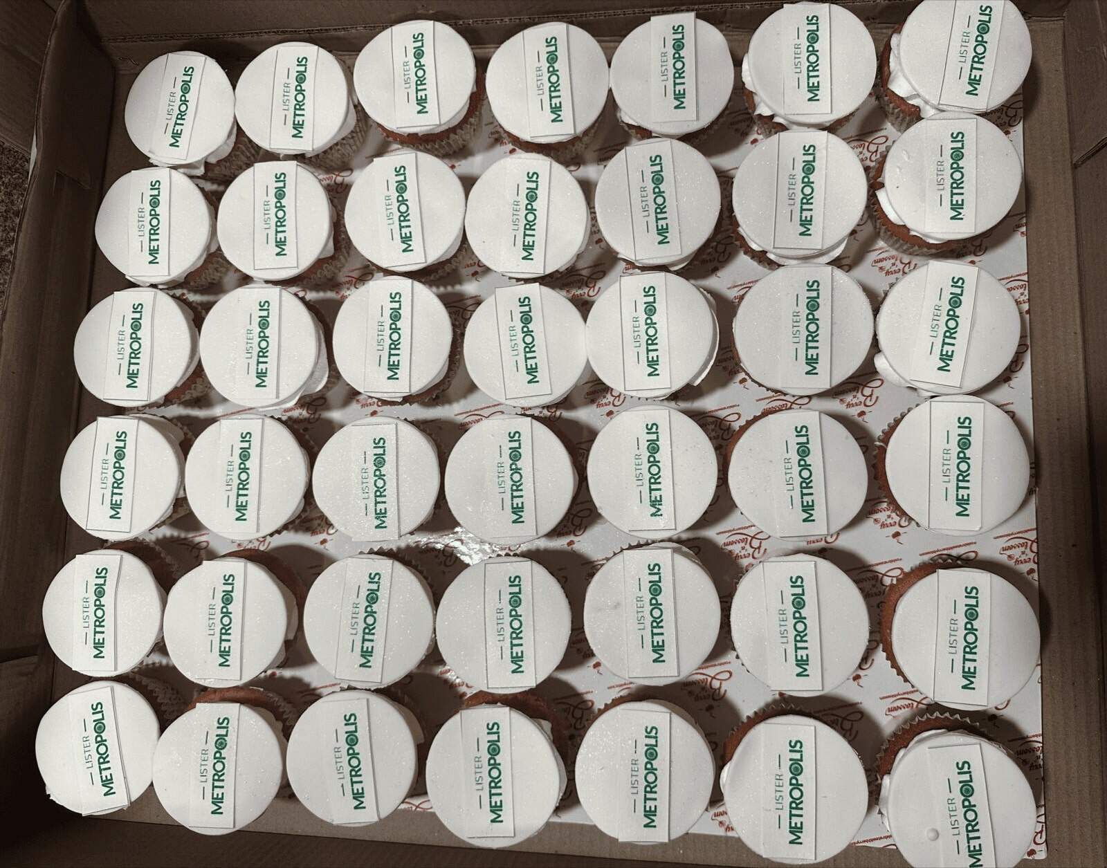 corporate anniversary cupcakes