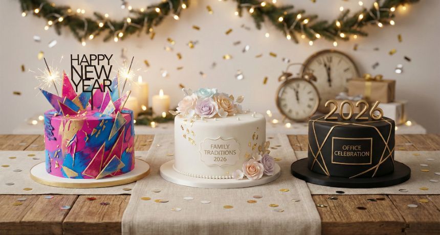 Best New Year Cakes for Friends, Family, and Office Parties in 2026
