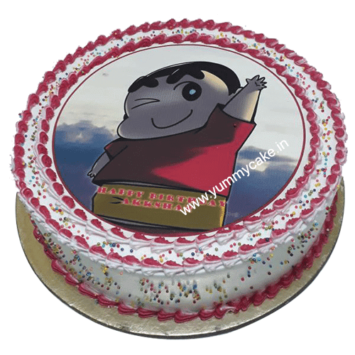 Shinchan birthday cakes for cartoon lovers #birthday #cake #video #shinchan  #cartoon - YouTube