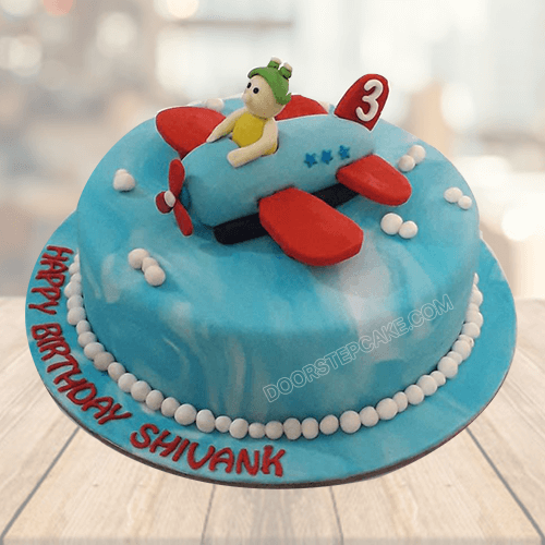 Fighter Jet Birthday Cake