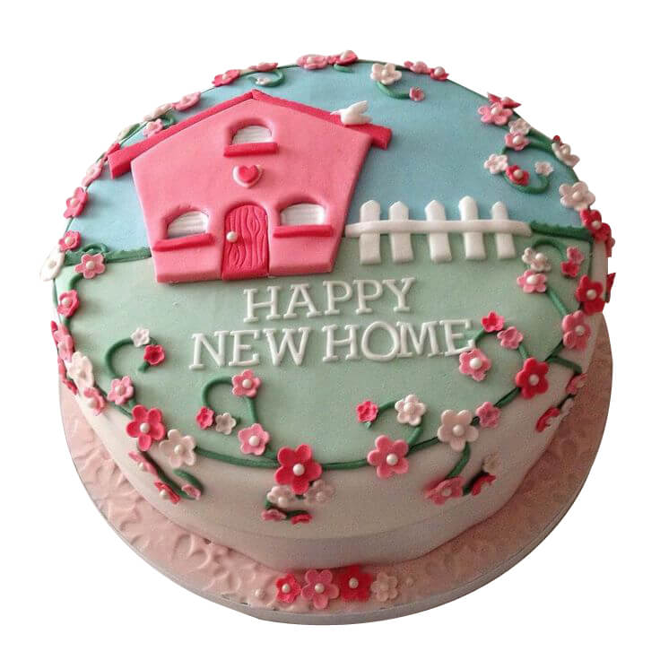 happy new home cake