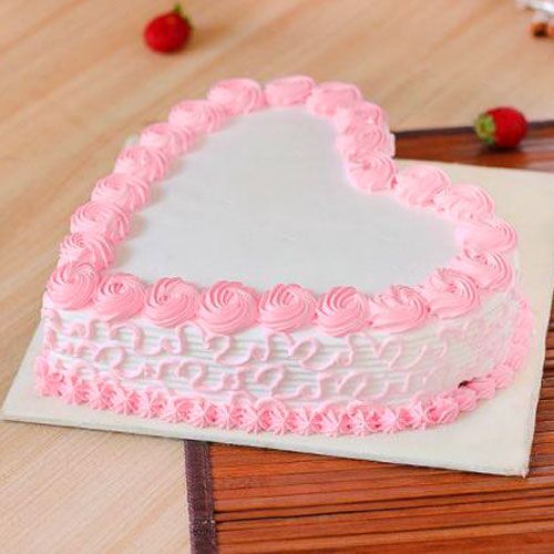 beautiful heart shape cake