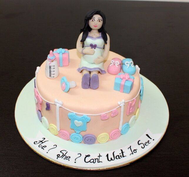 mom to be cake