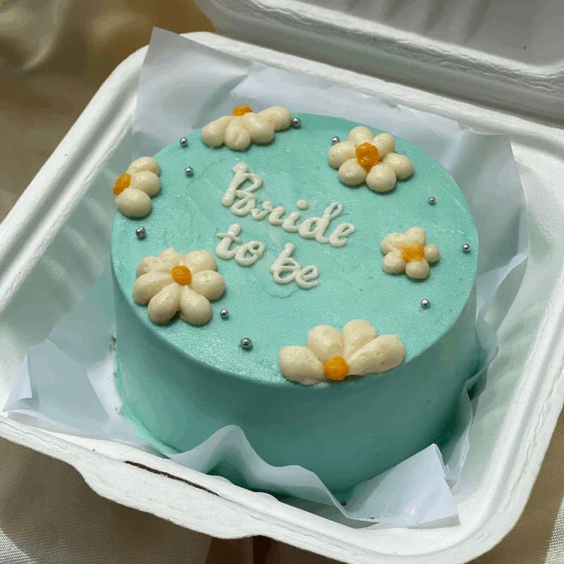 Bride To Be Bento Cake Design